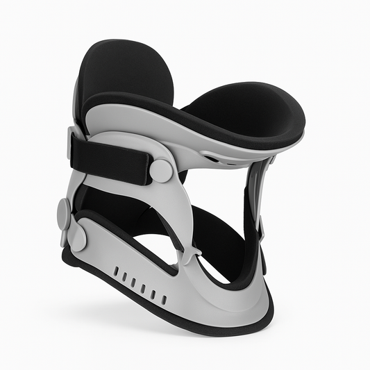 AlignoFlex Neck Support Brace – Adjustable Cervical Collar for Pain Relief & Posture