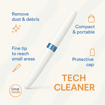 CleanMate 7-in-1 Earbud & Tech Cleaner – Compact Multi-Tool