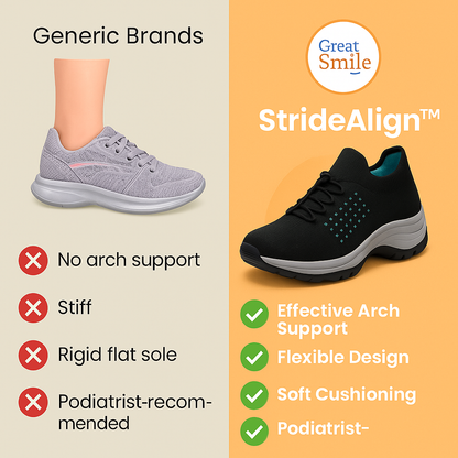 StrideAlign™ Orthopedic Walking Shoes – Cushioned Relief for Foot & Joint Pain