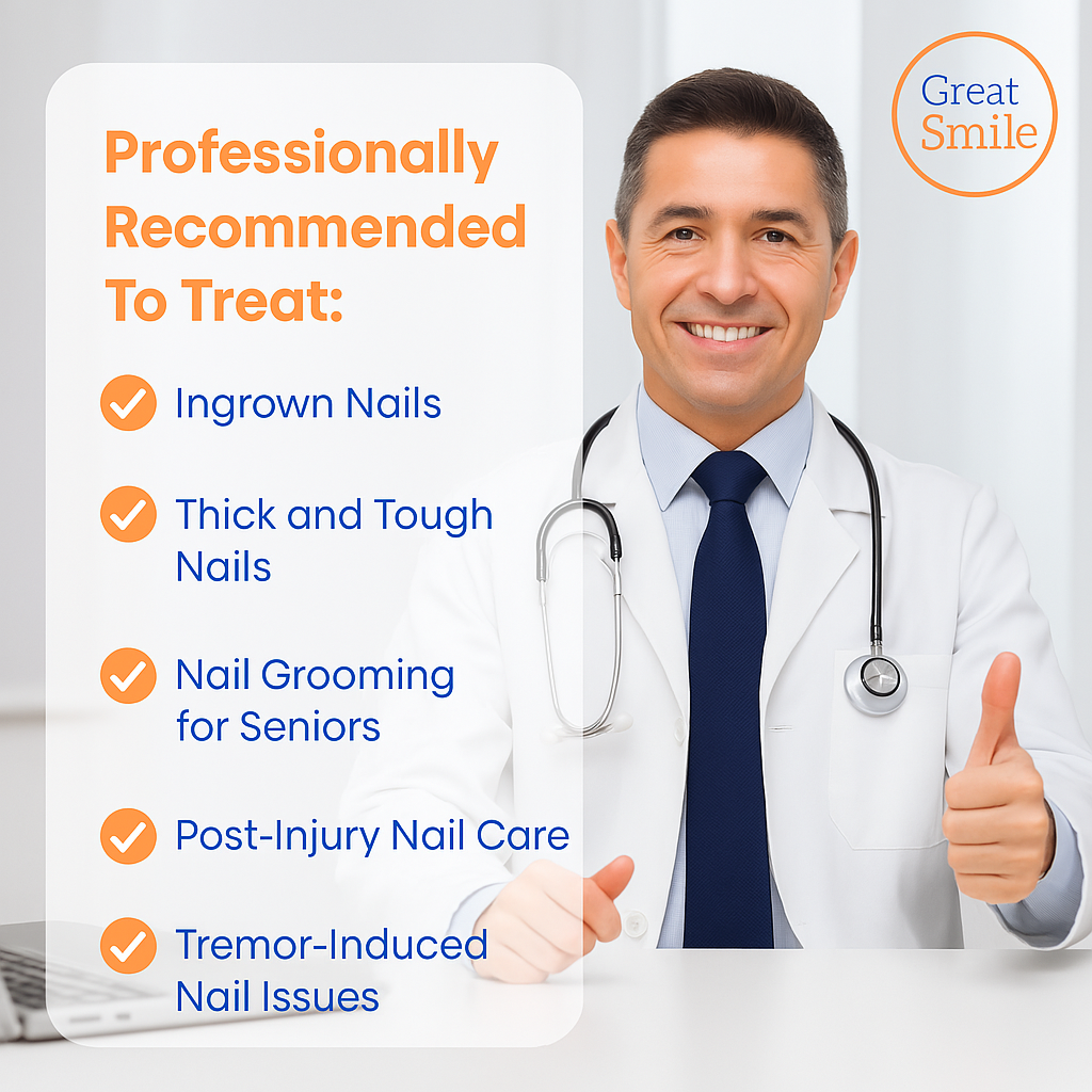 NailEase™ Electric Nail Clippers – Safe, Precise & Easy Trimming