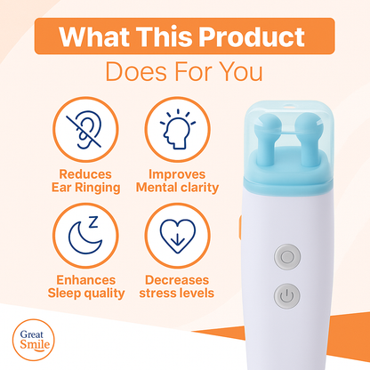 EchoEase™ Tinnitus Relief Device – Portable Sound Therapy for Ringing Ears