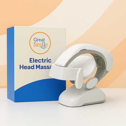 Scalp Bliss™ Electric Head Massager – Cordless, Waterproof, 360° Relief