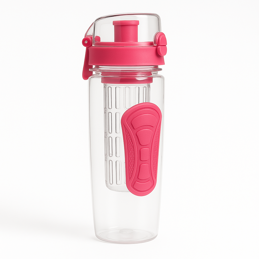 HydraBloom™ 32oz Fruit Infuser Bottle – BPA-Free & Leakproof