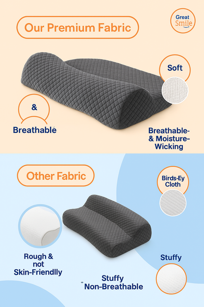 NeckNest ErgoSleep Pillow – Orthopedic Memory Foam for Neck & Spine Relief