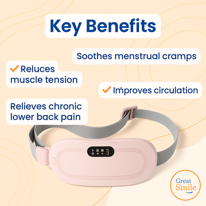 FlowWarm™ Menstrual Heating Pad – Portable, Fast Relief, USB Powered