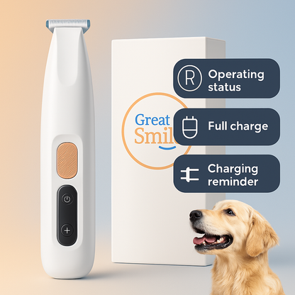 PawPal Pet Grooming Clipper– LED, Low Noise, Cordless, Waterproof