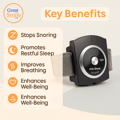 SilentEase™ Anti-Snore Device – Comfortable, Easy Sleep Solution