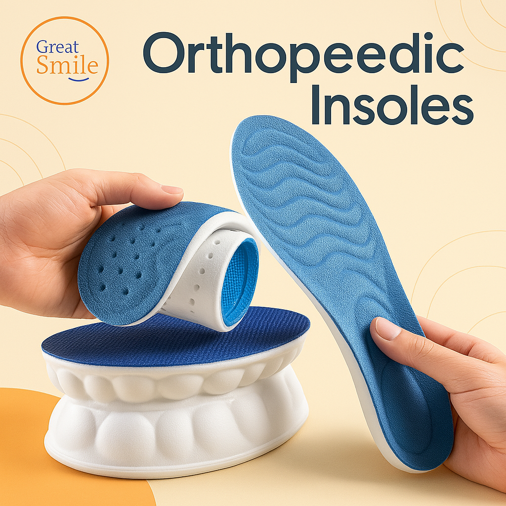 FlexStep™ Orthopedic Insoles – Arch Support & Foot Pain Relief