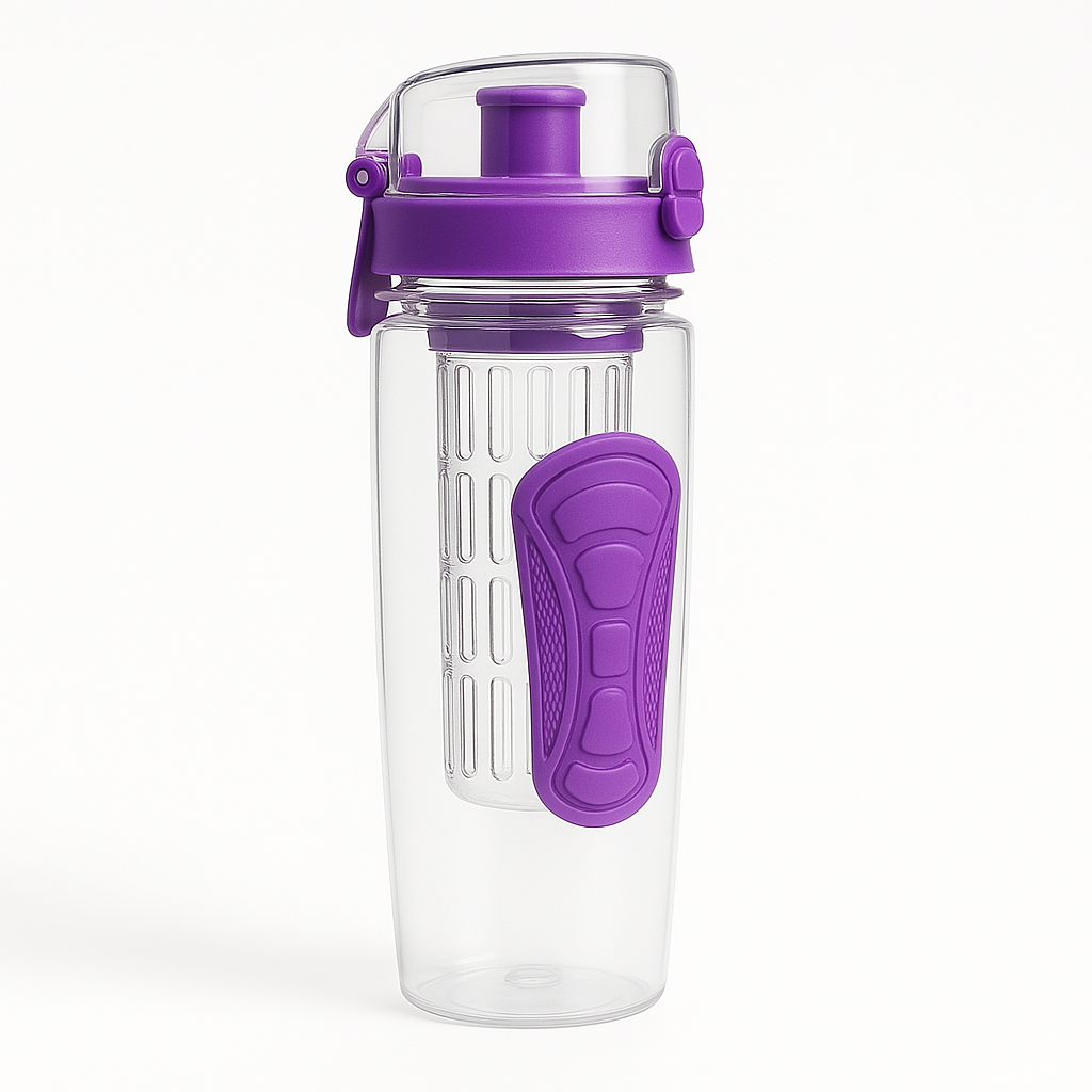 HydraBloom™ 32oz Fruit Infuser Bottle – BPA-Free & Leakproof