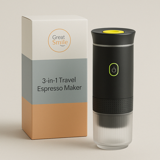 JetBrew 3-in-1 Travel Espresso Maker – Rechargeable & Capsule Ready
