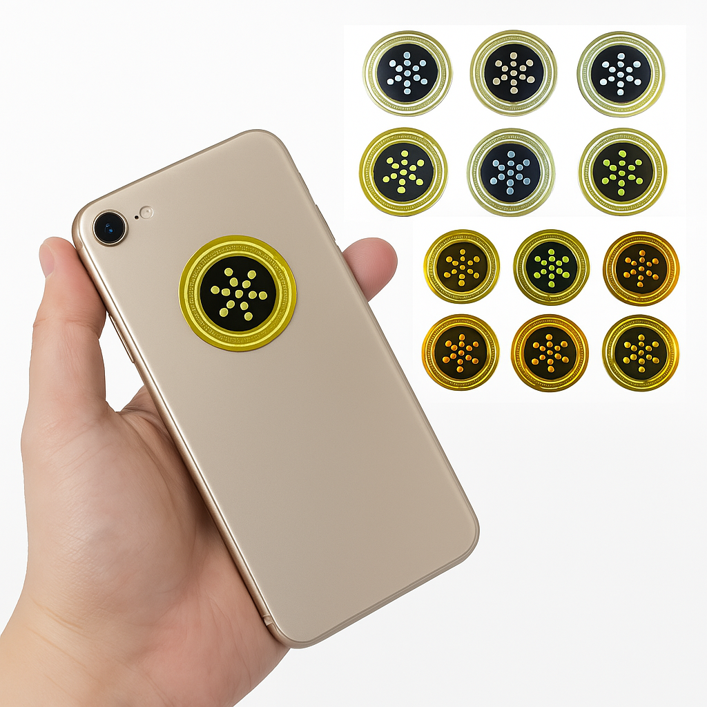 SafeWave™ EMF Anti-Radiation Stickers - Protect Against Smartphone Radiation (6-Pack)