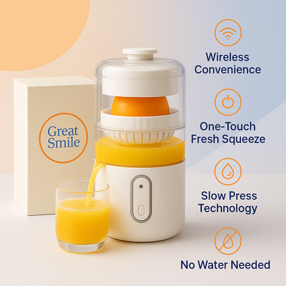 JuiceMate™ Portable USB Juicer – Wireless & Easy to Clean