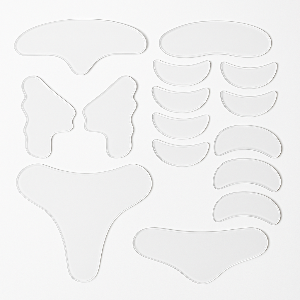 GlowEase Silicone Anti-Wrinkle Patches – Reusable Face & Chest Smoothers