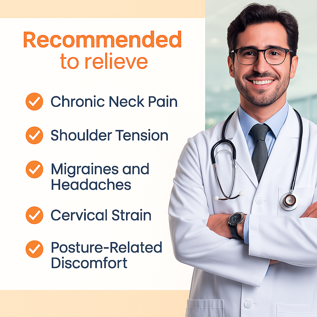 CloudAlign™ Neck Pain Pillow – Ergonomic Neck Support for Restful Sleep