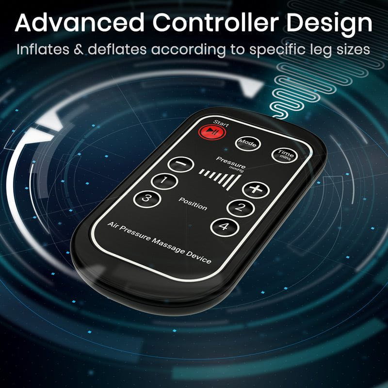 Leg Compression Machine - Sequential Pump Device For Recovery, Swelling and Pain Relief - sequential-compression-device