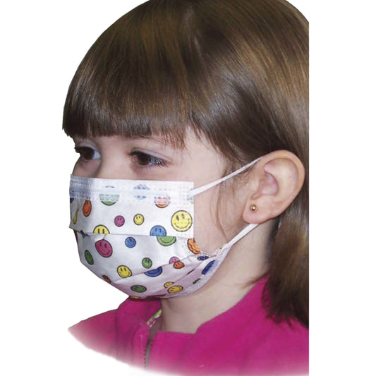 Procedure Mask Precept Children Mask Not Rated Earloops One Size Fits Most, Packaging Type- Box