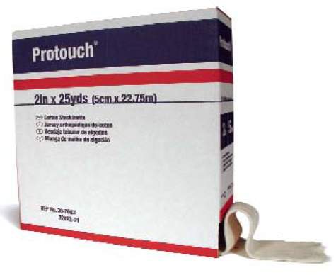 Stockinette Tubular Protouch 1 Inch X 25 Yard Cotton NonSterile, Packaging Type- Each