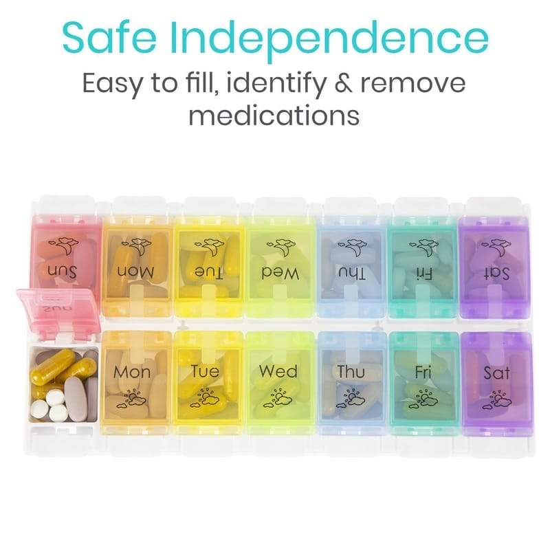 AM & PM Pill Organizer - pill-organizer