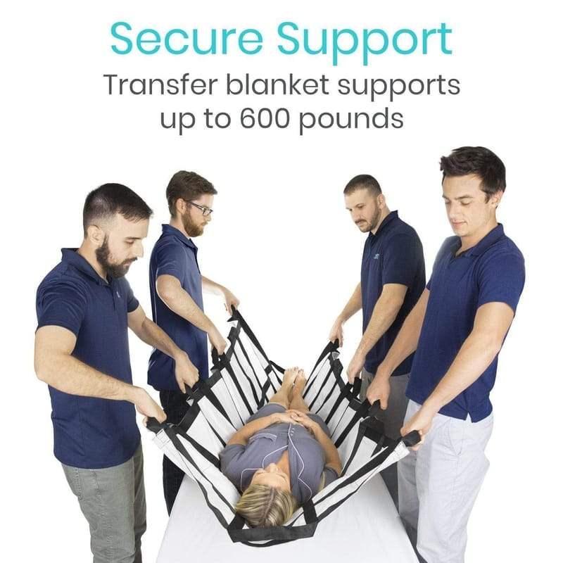 Transfer Blanket - patient-transfer-sheet-handles