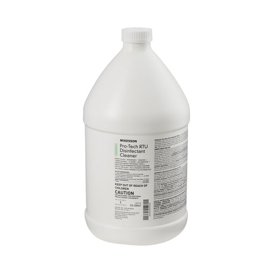 McKesson Pro-Tech Surface Disinfectant Cleaner Quaternary Based J-Fill Dispensing Systems Liquid 1 gal. Jug Floral Scent NonSterile, Packaging Type- Each