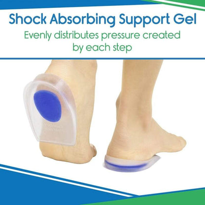 Silicone Heel Cups - gel-heel-cups