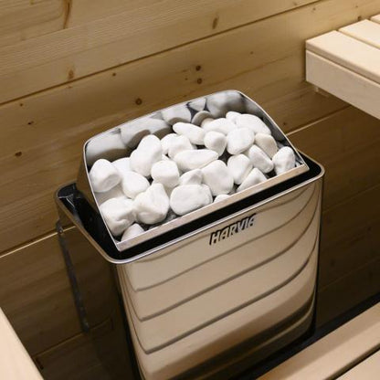 Harvia AC4000 Sauna Heater Decorative Stones, Rounded, 5-10cm