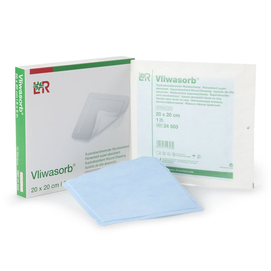 Super Absorbent Dressing Vliwasorb 8 X 8 Inch Square,  Packaging Type- Each