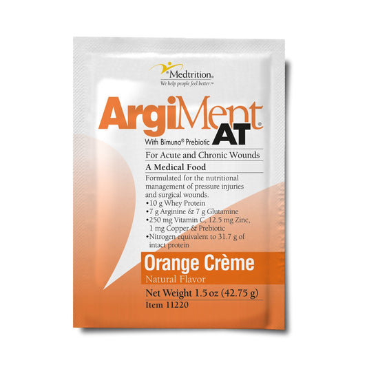 Oral Supplement ArgiMent AT Orange Crème Flavor Powder 1.5 oz. Individual Packet,  Packaging Type- Each
