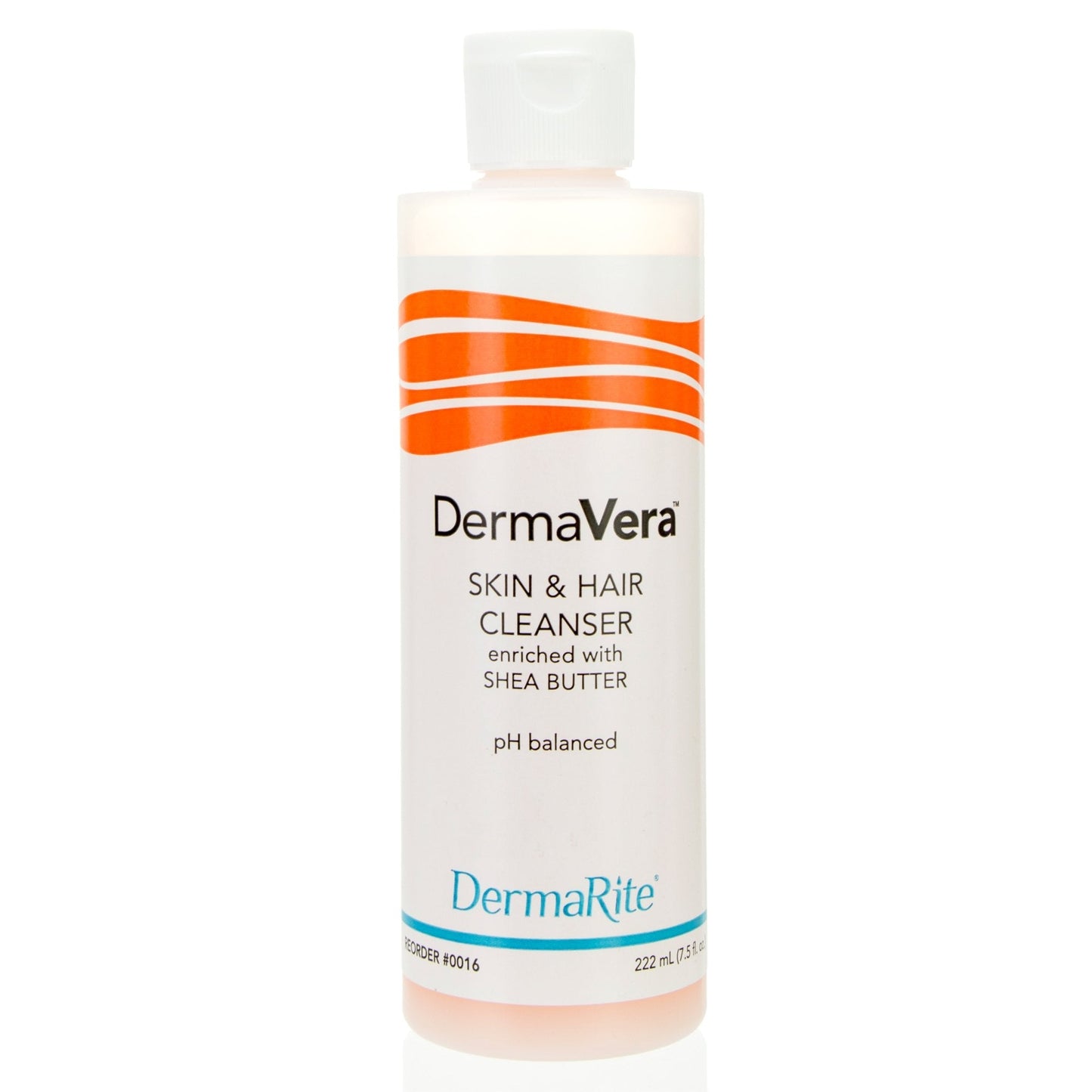 Shampoo and Body Wash DermaVera 7.5 oz. Flip Top Bottle Scented,  Packaging Type- Case