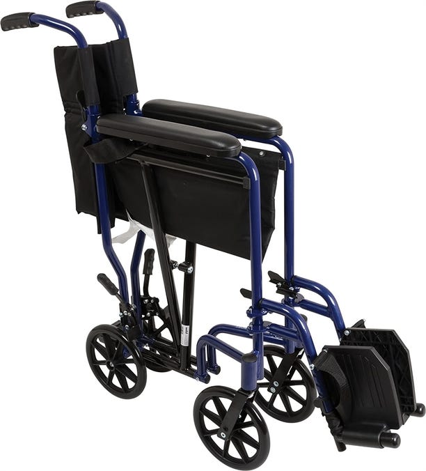 Astra Lightweight Aluminum Transport Chair