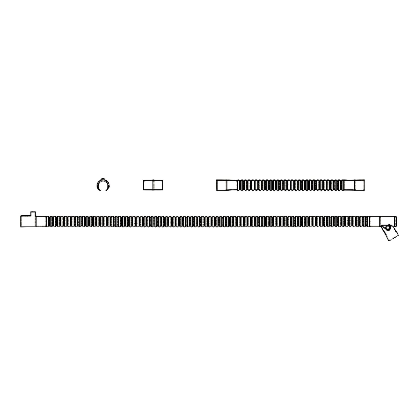 Ventilator Inspiratory Line AirLife, Packaging Type- Each