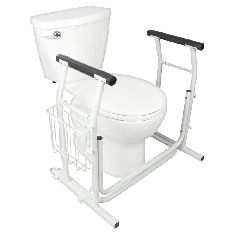 Stand Alone Toilet Rail - Lightweight & Portable - Default Title - toilet-safety-rail