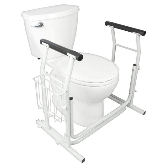 Stand Alone Toilet Rail - Lightweight & Portable - Default Title - toilet-safety-rail