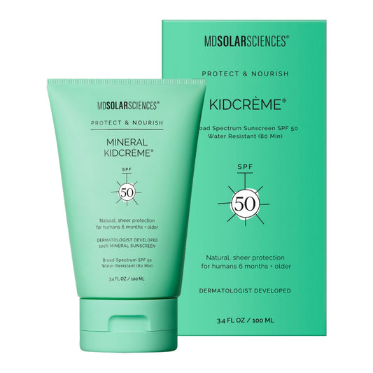 Sunscreen MDSolarSciences Mineral KidCrème SPF 50 Cream 3.4 oz. Tube, Packaging Type- Each