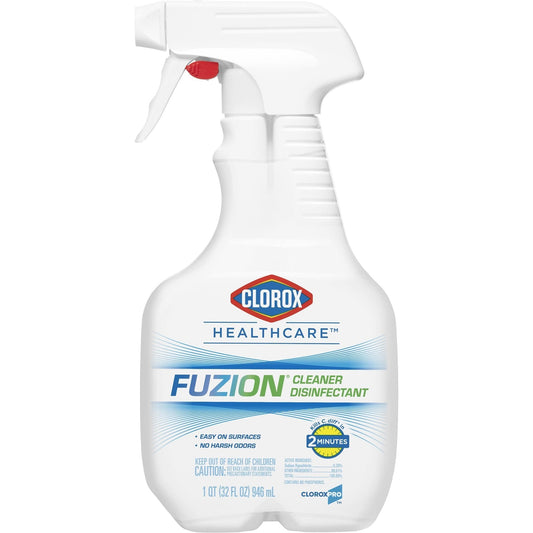 Clorox Healthcare Fuzion Surface Disinfectant Cleaner Broad Spectrum Pump Spray Liquid 32 oz. Bottle Scented NonSterile, Packaging Type- Each