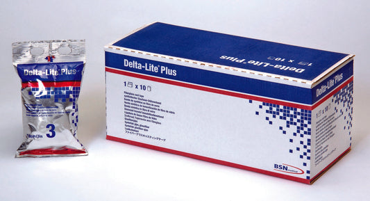 Cast Tape Delta-Lite Plus 2 Inch X 12 Foot Fiberglass / Resin Orange, Packaging Type- Box