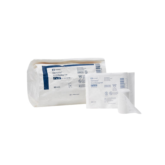Conforming Bandage Dermacea™ 2 Inch X 4 Yard 1-Ply Sterile 1 per Pack,  Packaging Type- Case