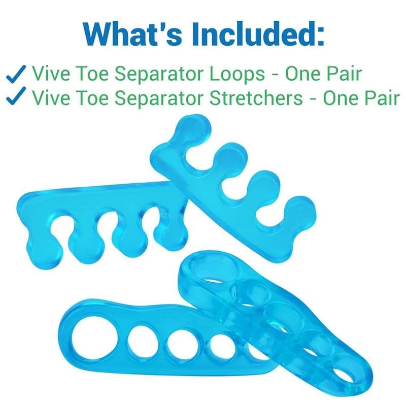 Toe Separators - Light Blue - toe-separators-spacers