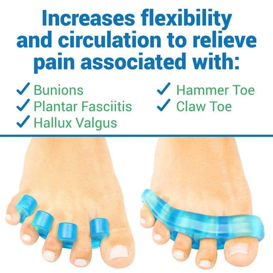 Toe Separators - Light Green - toe-separators-spacers