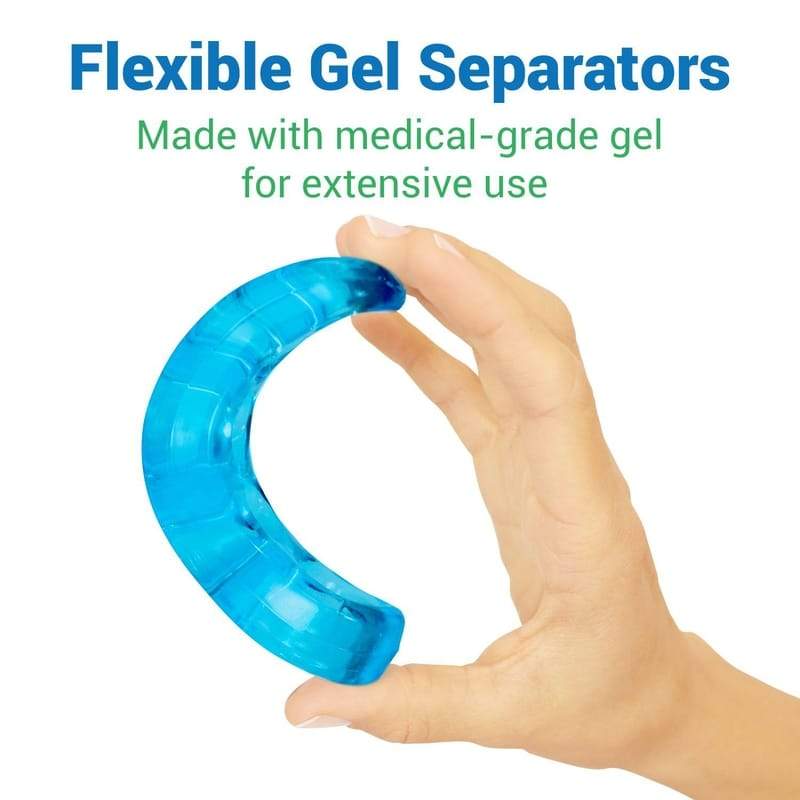 Toe Separators - Light Green - toe-separators-spacers