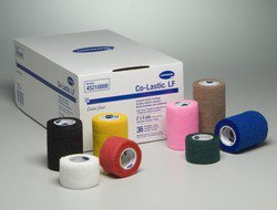 Cohesive Bandage Co-Lastic 3 Inch X 5 Yard Self-Adherent Closure Tan NonSterile Standard Compression,  Packaging Type- Each