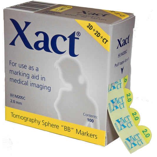 Radiology Skin Marker Xact Nipple, Packaging Type- Box