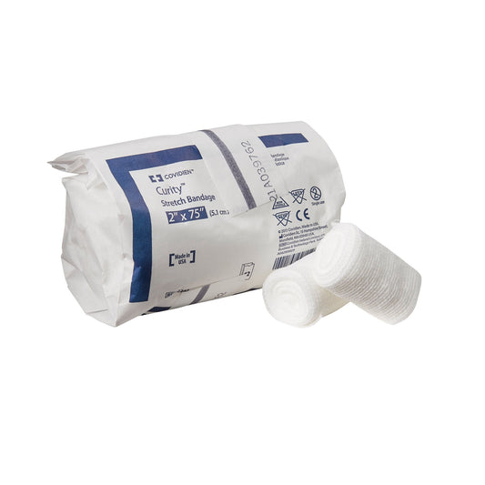 Conforming Bandage Curity™ 2 X 75 Inch 1-Ply NonSterile 12 per Pack,  Packaging Type- Case