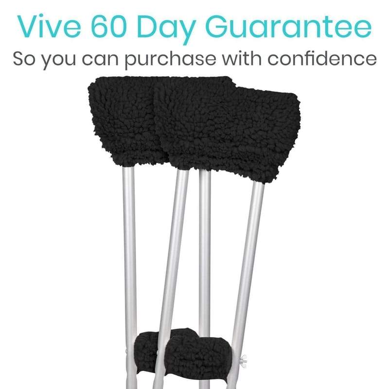 Sheepskin Crutch Pads - pads-for-crutches