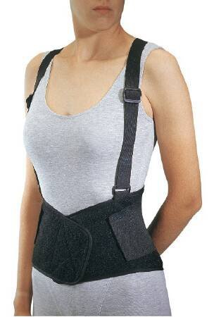 Occupational Back Support ProCare Industrial Large Hook and Loop Closure 36 to 42 Inch Waist Circumference 8 Inch Height Adult, Packaging Type- Each