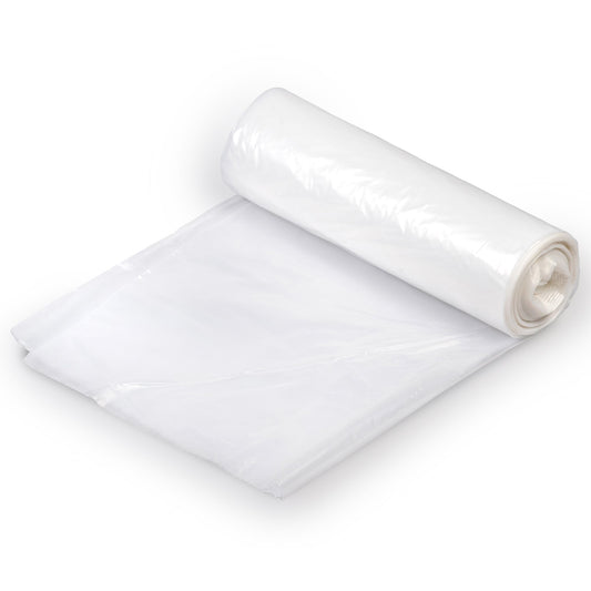Trash Bag Colonial Bag 15 gal. White LLDPE 0.45 mil 24 X 32 Inch X-Seal Bottom Flat Pack, Packaging Type- Case