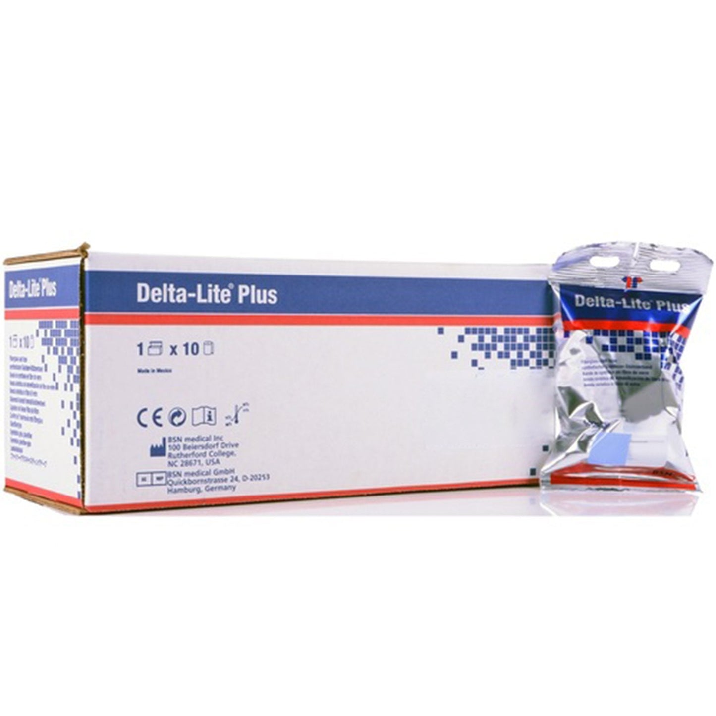 Cast Tape Delta-Lite Plus 2 Inch X 12 Foot Fiberglass / Resin Light Blue, Packaging Type- Box