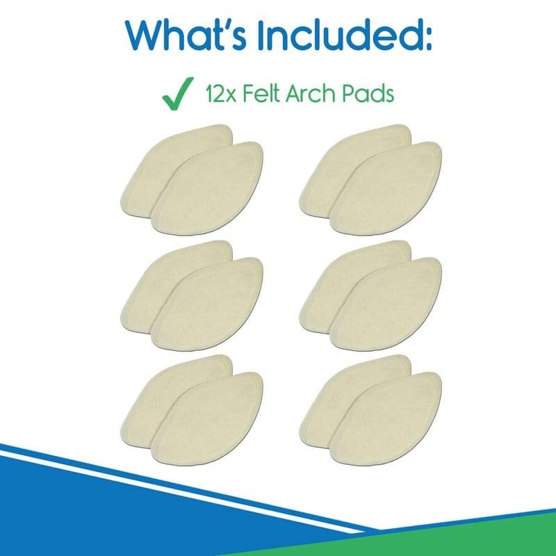 Felt Arch Pads - foot-pads