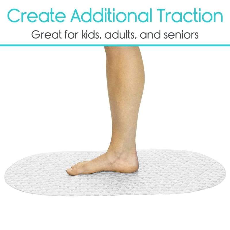 26" Oval Bath Mat - tub-mat