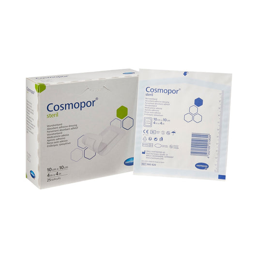 Island Dressing Cosmopor Steril 4 X 4 Inch Square Sterile,  Packaging Type- Each